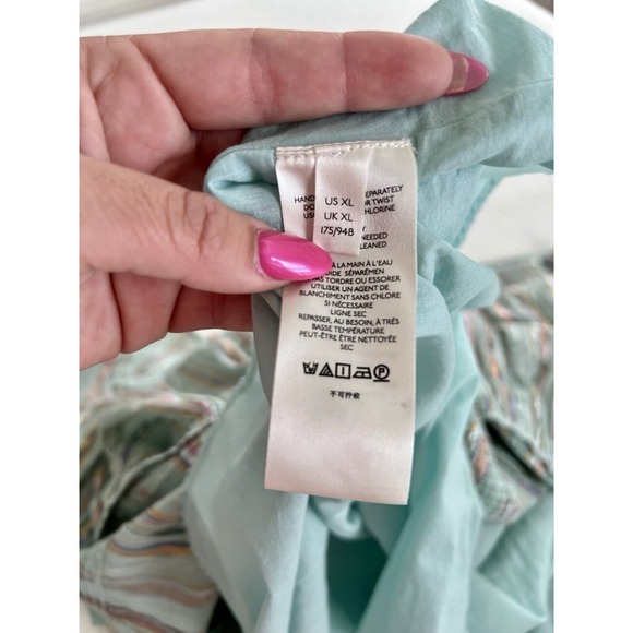 Anthropologie Audriana Shimmer Maxi Skirt Hippie Western Size XL $168 Sold Out - Picture 8 of 10